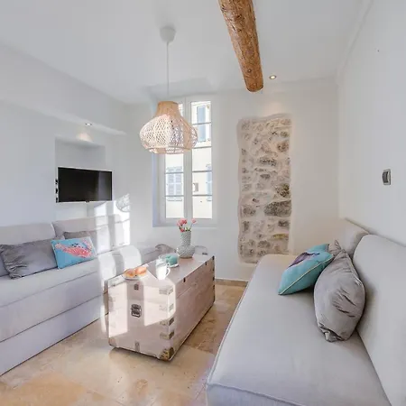 Appartement Ange 100M De La Mer - Happy Rentals Antibes Extérieur photo